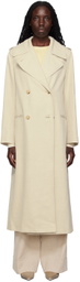 TOTEME Beige Fluid Trench Coat