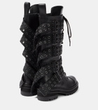 Junya Watanabe Embellished leather boots