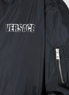 Versace - Graphic Logo Print Jacket in Black