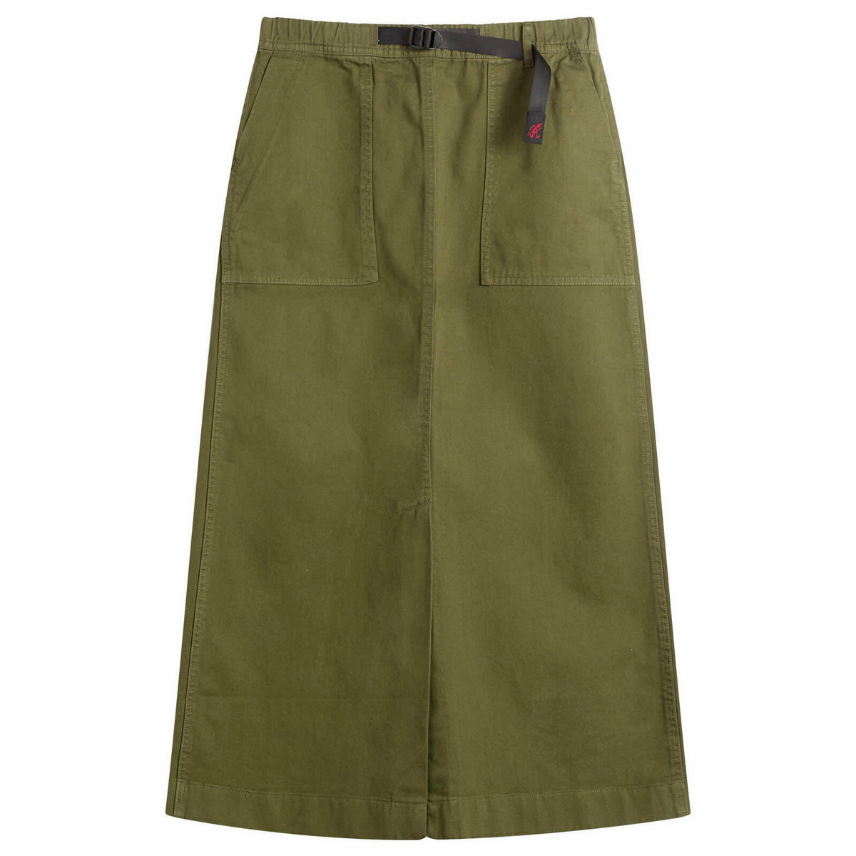 Gramicci Women's Midi Baker Skirt in Olive