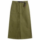 Gramicci Women's Midi Baker Skirt in Olive