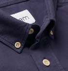 Albam - Button-Down Collar Cotton Oxford Shirt - Navy