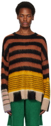 ZANKOV Brown & Black Ivan Sweater
