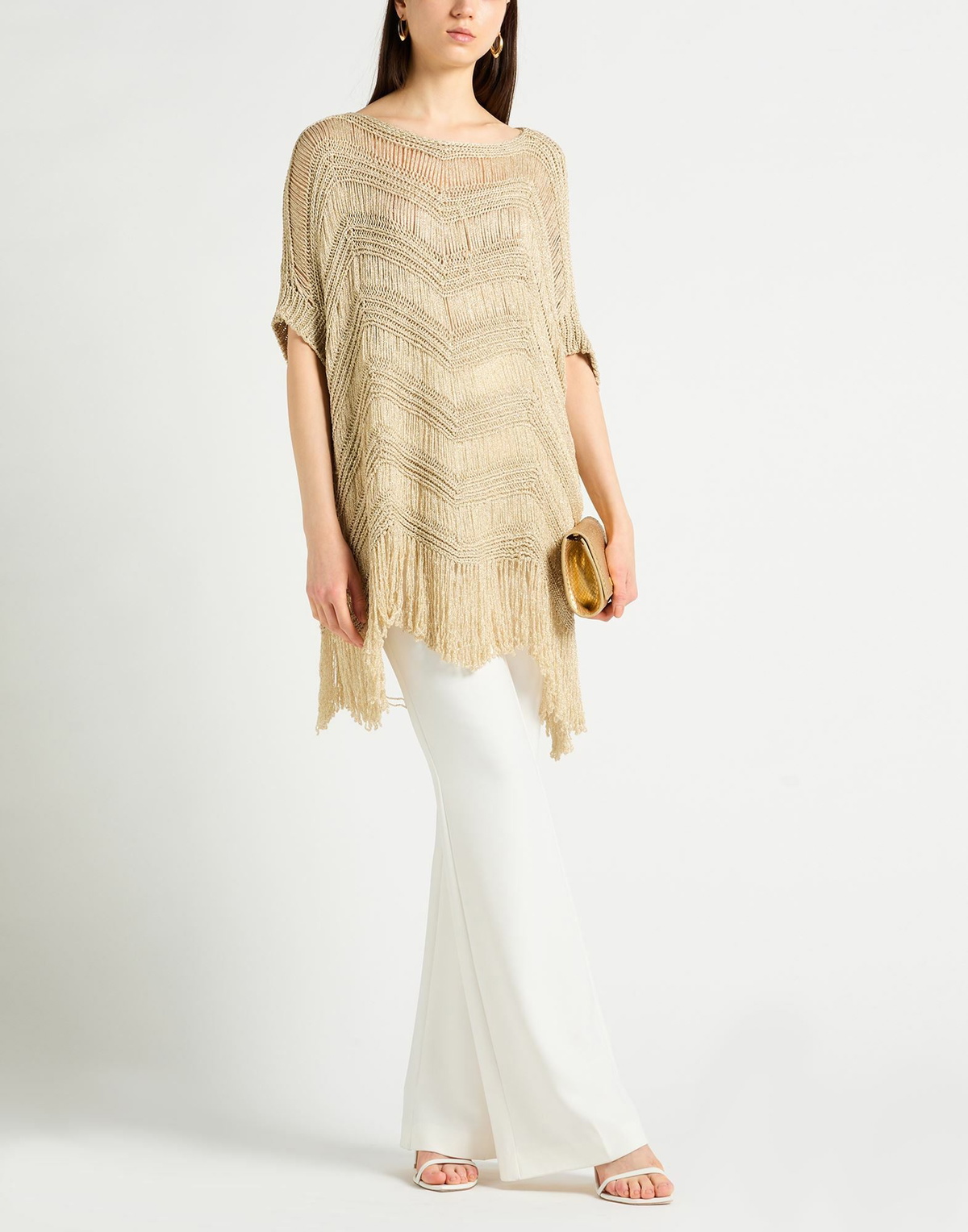 Twinset Womens Cape in Beige
