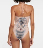 Jean Paul Gaultier Tattoo Collection printed swimsuit