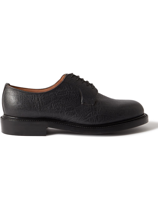 Photo: GEORGE CLEVERLEY - Archie III Full-Grain Leather Derby Shoes - Gray