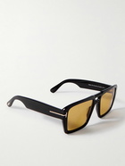 TOM FORD - Redford Aviator-Style Acetate Sunglasses