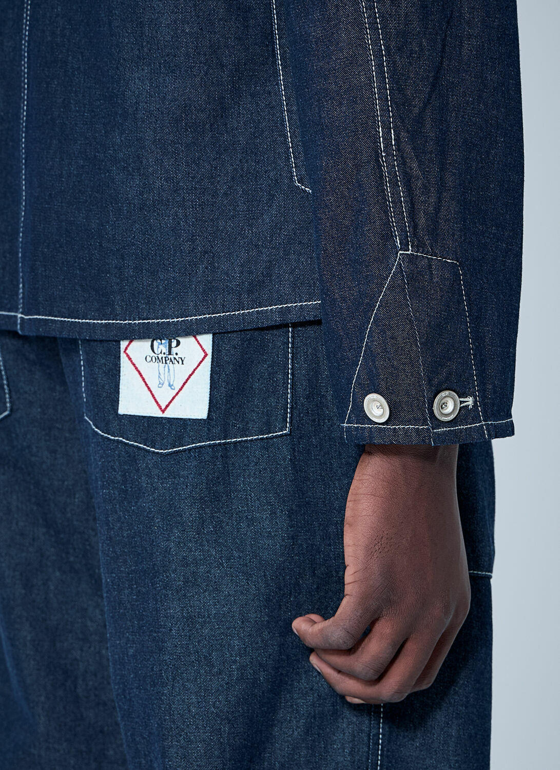 C.P. Company 3/1 Denim Chore Jacket