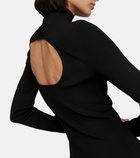 Victoria Beckham - Turtleneck knitted gown