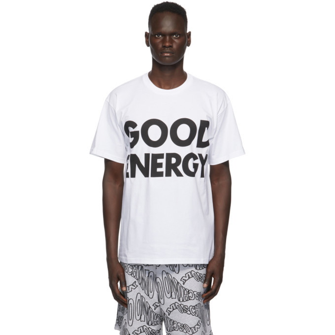 Photo: Moschino White Good Energy T-Shirt