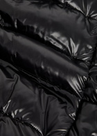 Herno Quilted Shell Coat Black