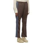 Needles Brown Smooth Track Pants