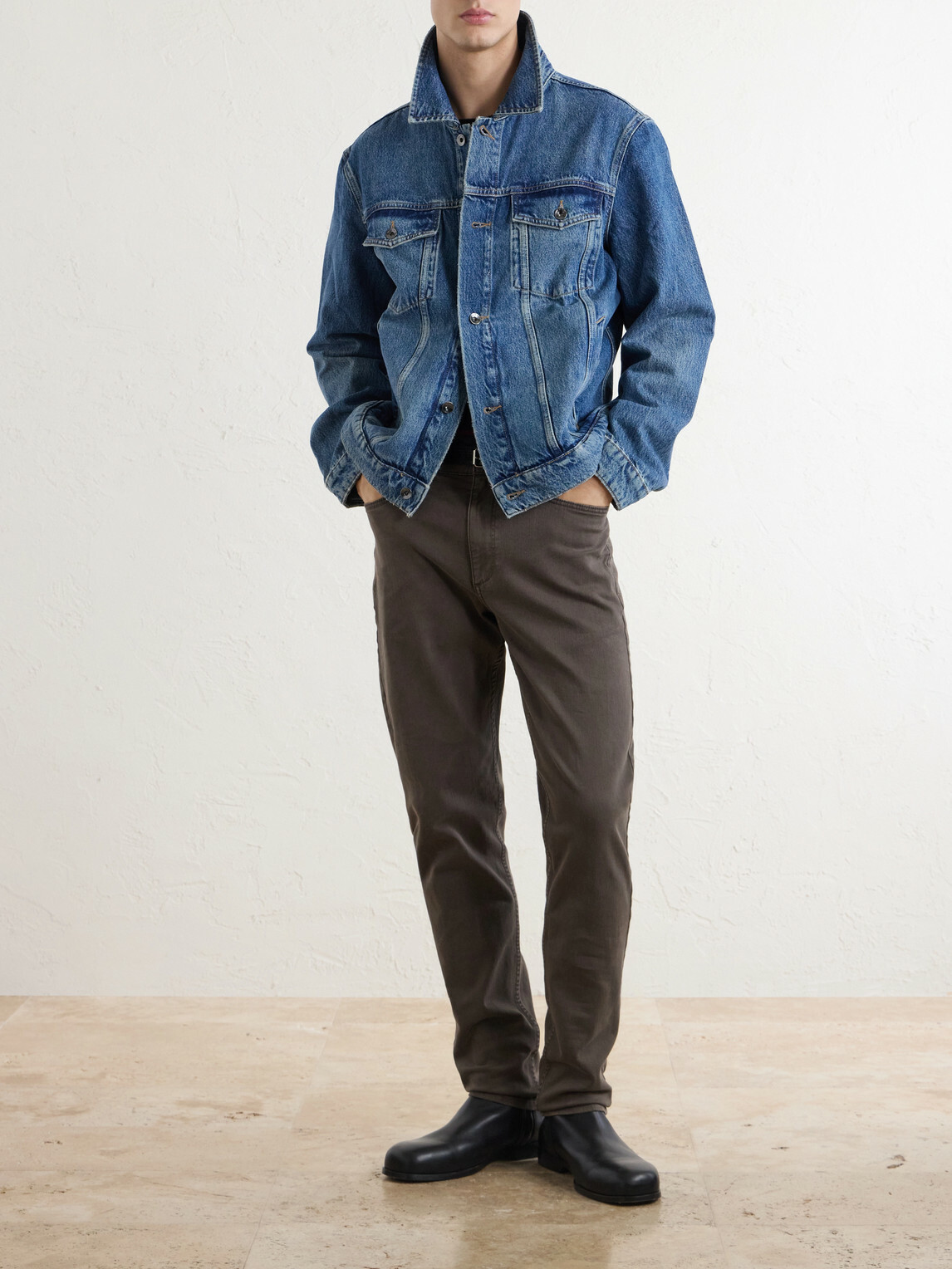Rag & Bone - Denim Trucker Jacket - Blue