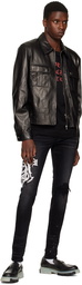 AMIRI Black Wes Lang Edition Reaper Jeans