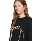 Loewe Black Knit Stitch Sweater