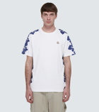 Moncler - Floral cotton T-shirt