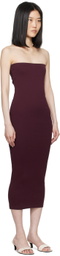 FLORE FLORE Purple Liv Midi Dress