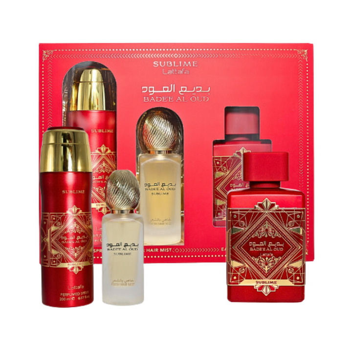 Photo: Lattafa Mens Bade'e Al Oud Sublime Gift Set Fragrances 6290360599991