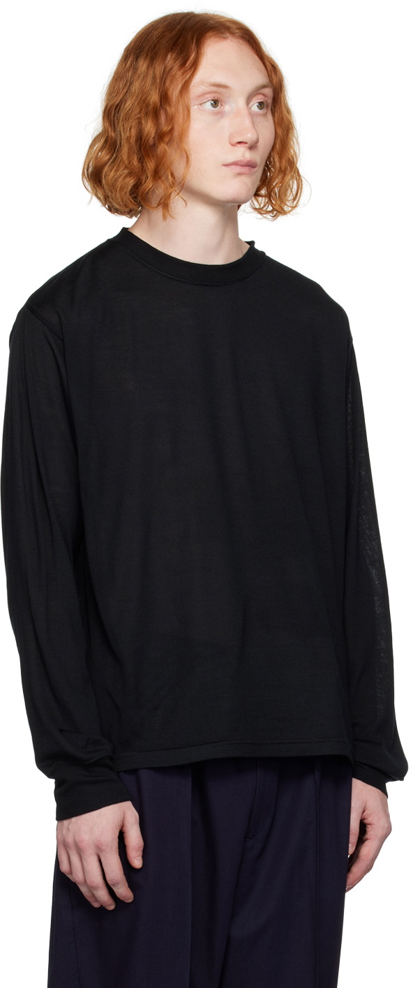 RAINMAKER KYOTO Black Washable Sweater
