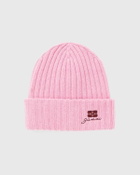 Ganni Future Wool Beanie pink Womens Beany