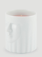 The Lady Vase Large Candle in White