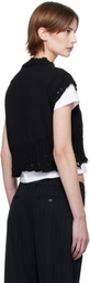 Marni Black Sleeveless Crewneck Sweater