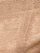 LUDOVIC DE SAINT SERNIN - Cotton Blend Lace-up Bra Top