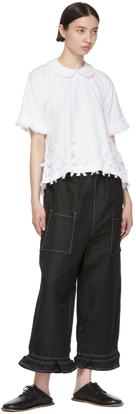 Tricot Comme des Garçons White Cotton T-Shirt