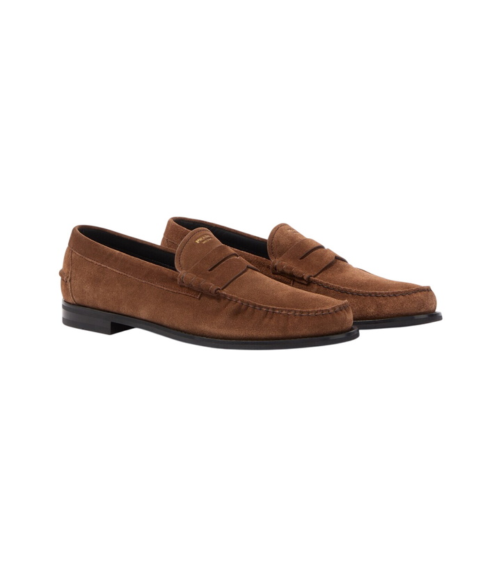 Photo: Prada Suede penny loafers