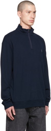 Polo Ralph Lauren Navy Quarter Zip Sweater
