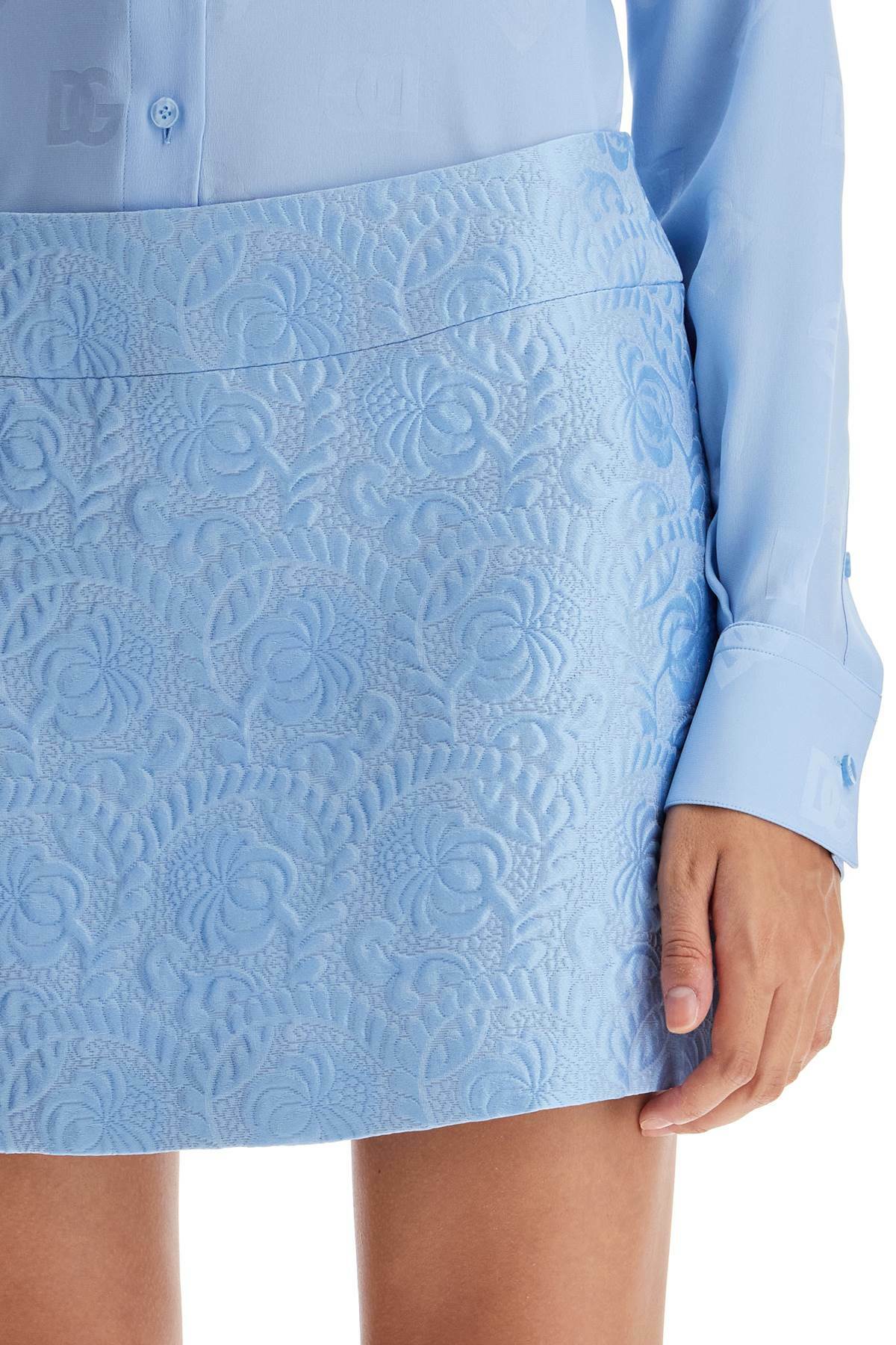 DOLCE & GABBANA 'jacquard matel Light blue Dolce & Gabbana