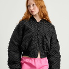 Cecilie Bahnsen Women's Callie Bomber Jacket in Black