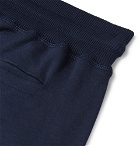 Hanro - Loopback Stretch-Cotton Jersey Sweatpants - Navy