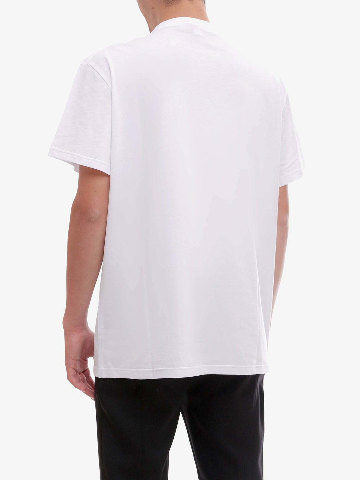 Alexander Mcqueen T Shirt White Mens Alexander McQueen