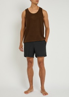 Gusari The Deia Printed Shell Swim Shorts Black