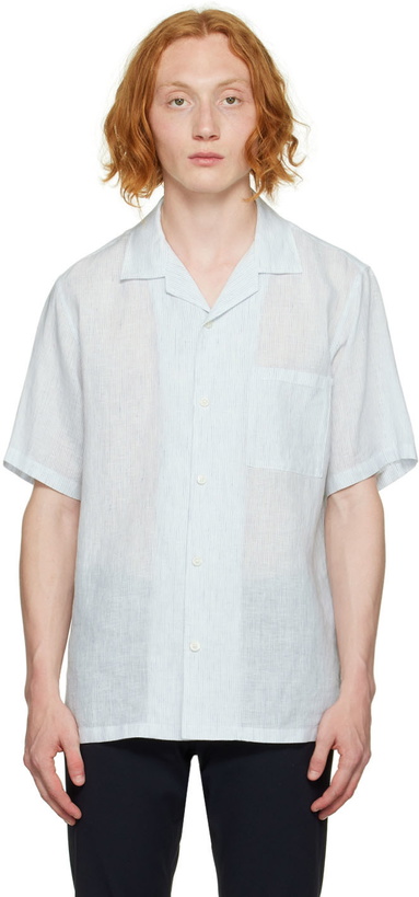 Photo: Theory White Noll Shirt