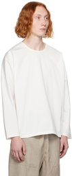 RAINMAKER KYOTO White Dolman Long Sleeve T-Shirt