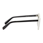 Saint Laurent White and Black SL 244 Victoire Sunglasses