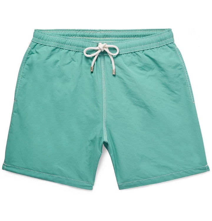 Photo: Hartford - Mid-Length Swim Shorts - Men - Gray green