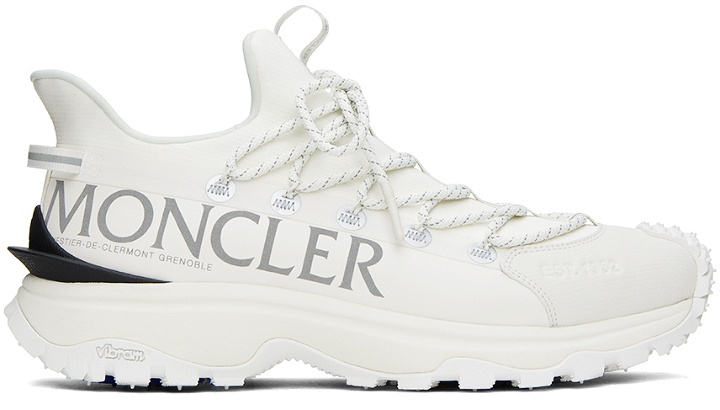 Photo: Moncler White Trailgrip Lite2 Sneakers