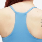 Girlfriend Collective Women's Halter Neck Bra in Surf