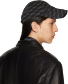 Balenciaga Black BB Monogram Cap