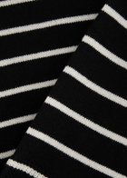 Paige Laurel Striped Cashmere Jumper Black And White