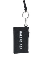 Balenciaga Cash Card Case On Keychain