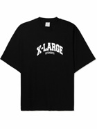 VETEMENTS - X-Large Logo-Embroidered Cotton-Jersey T-Shirt