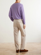 Paul Smith - Straight-Leg Linen and Wool-Blend Trousers - Neutrals