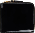 Comme des Garçons Wallets Black Glossy Print Wallet