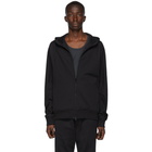 Y-3 Black Classic Zip-Up Hoodie