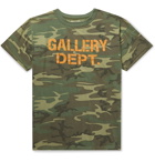 Gallery Dept. - Camouflage-Print Cotton-Jersey T-Shirt - Green