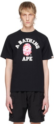 BAPE Black ABC Camo College T-Shirt